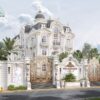 Căn biệt thự cổ điển theo phong cách quý tộc châu Âu